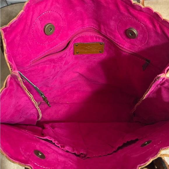 Patricia Nash Cavo Leather Tote Bag - Picture 6 of 6